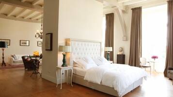 Biancheria da letto di alta qualità, copriletto in piuma