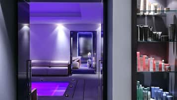 Salas de tratamiento para parejas y baño turco o hammam