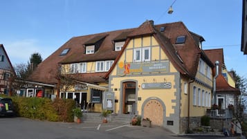 Fassade der Unterkunft