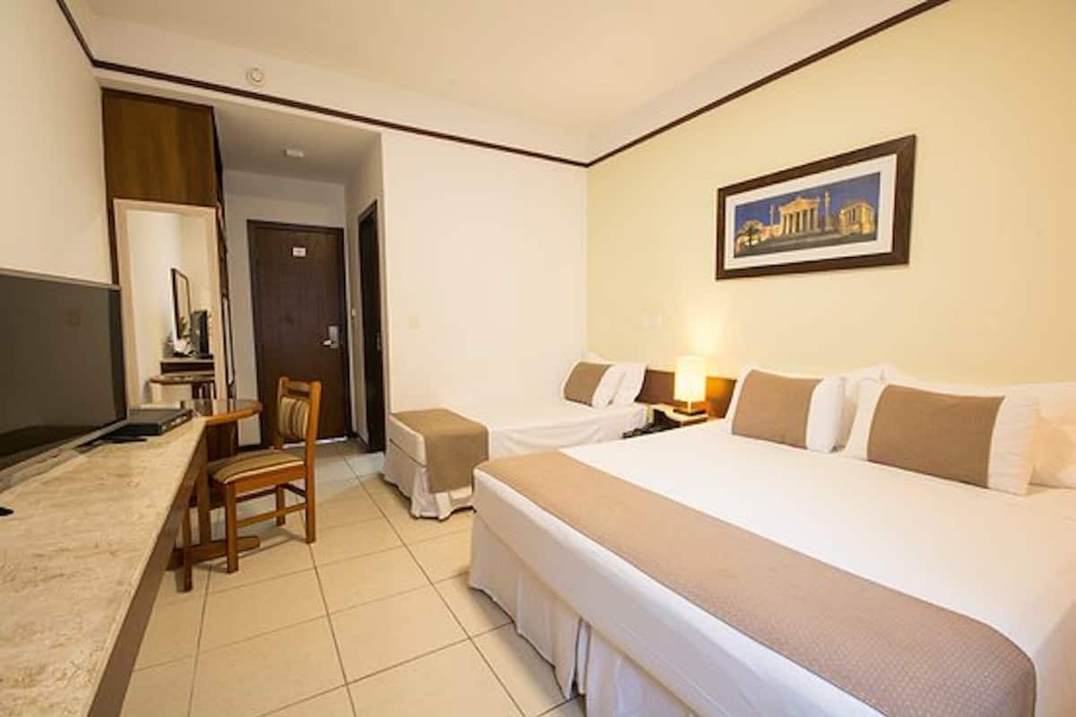 Minibar, laptop workspace, travel cot, free WiFi