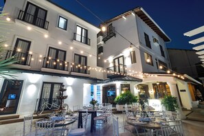 Utendørs bankettområde