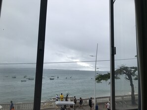Apartment - 2 Rooms - Front Ocean View | View from room - Pousada Manga Rosa (Salvador)