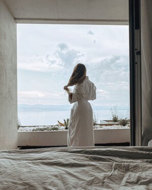 Double or Twin Room, Balcony, Sea View | Vue de la chambre
