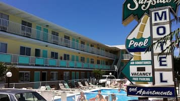 Majoituspaikan julkisivu