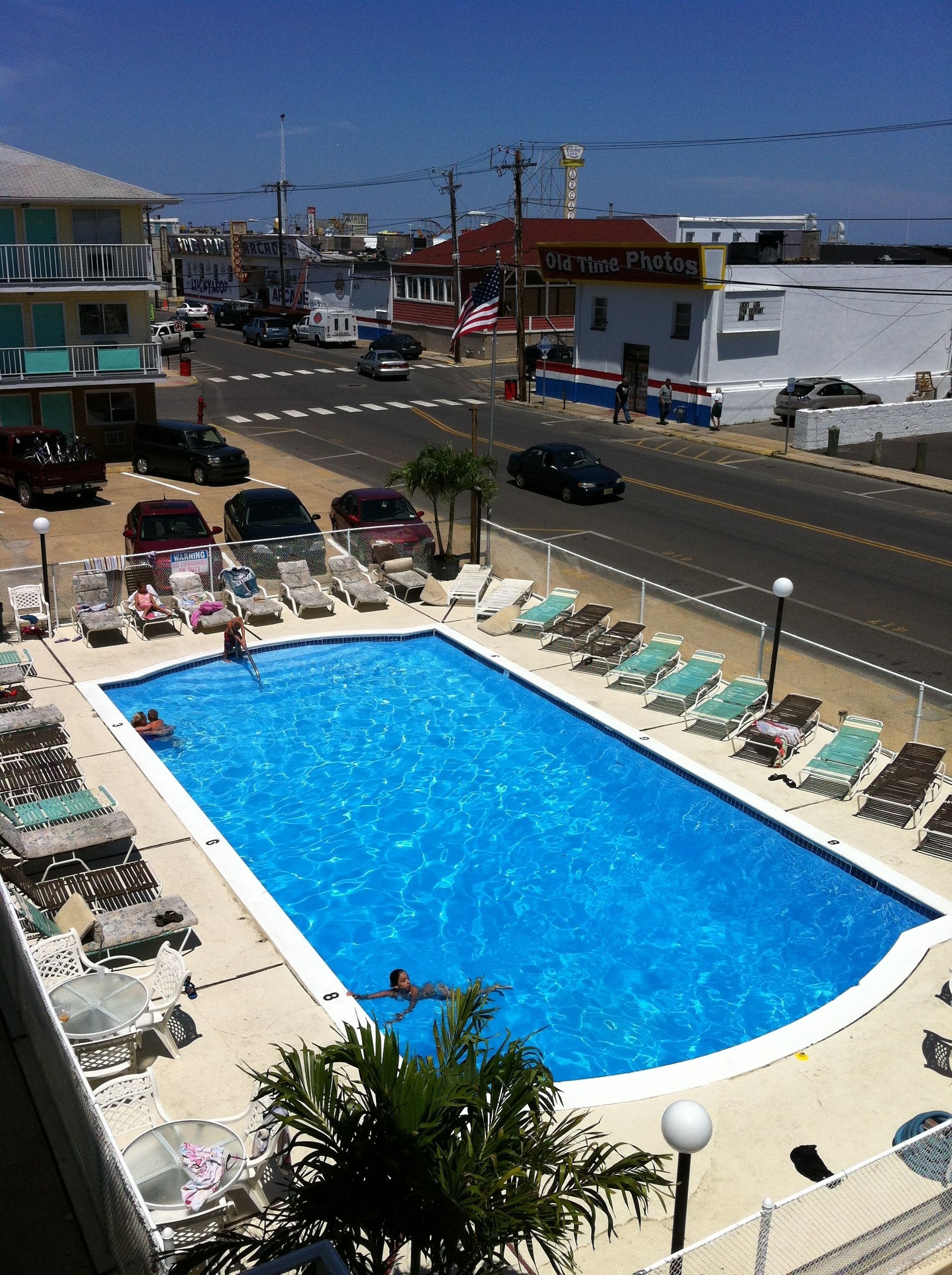 Seasonal outdoor pool