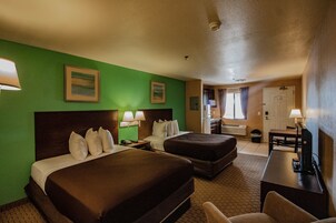 1 bedroom, individually furnished, blackout drapes, free WiFi