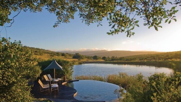 View from property - Kichaka Luxury Game Lodge (Grahamstown)