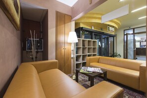 Zona de estar del vestíbulo