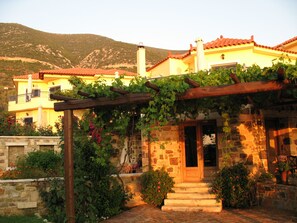 Façade de l’hébergement