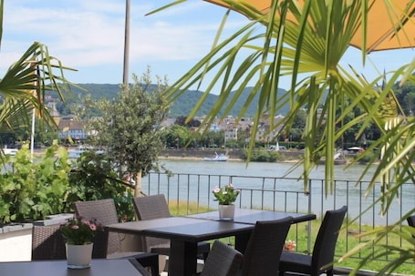 Vista desde la propiedad. RheinHotel Arte