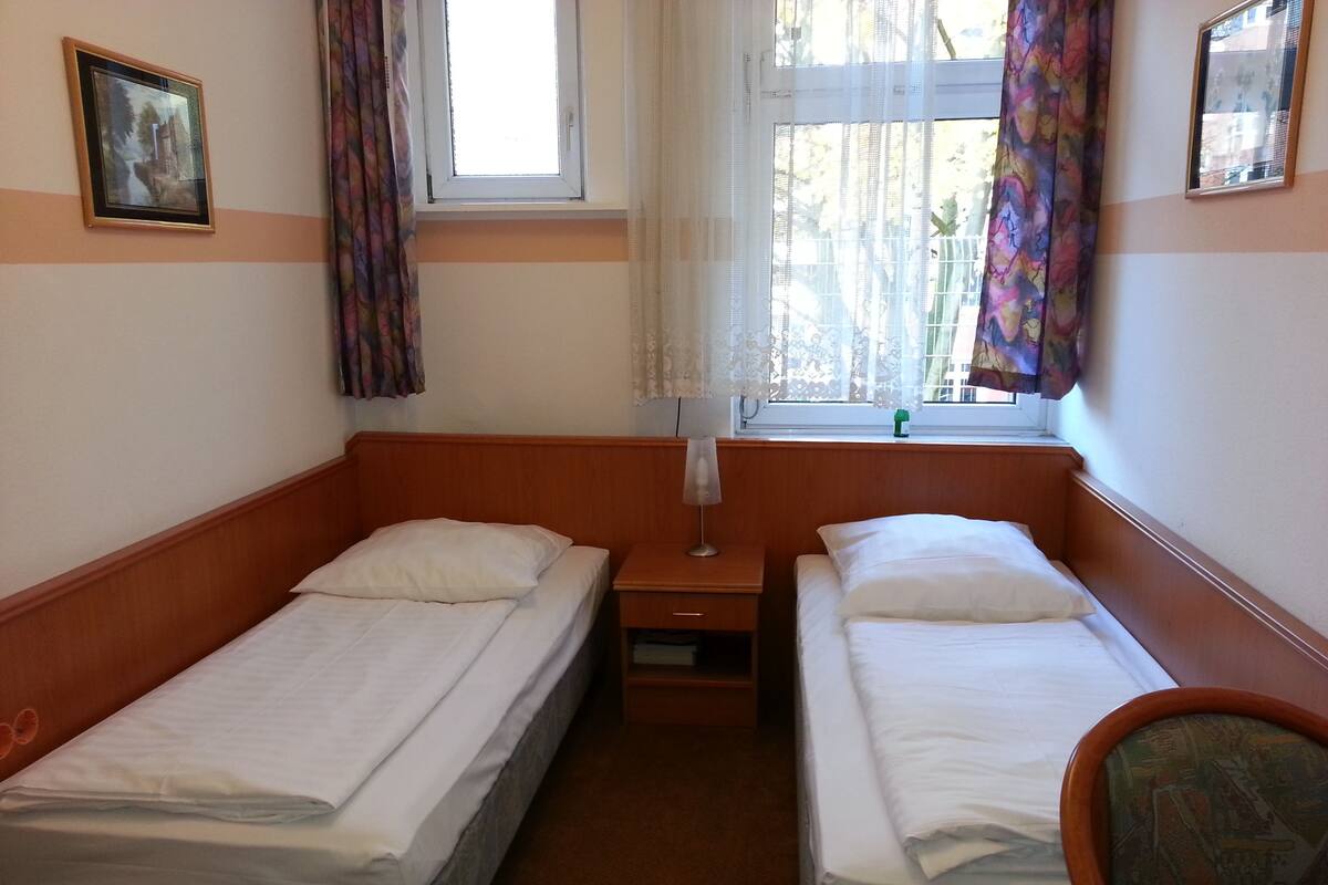 Standard Double or Twin Room | In-room safe, desk, iron/ironing board, WiFi (free)