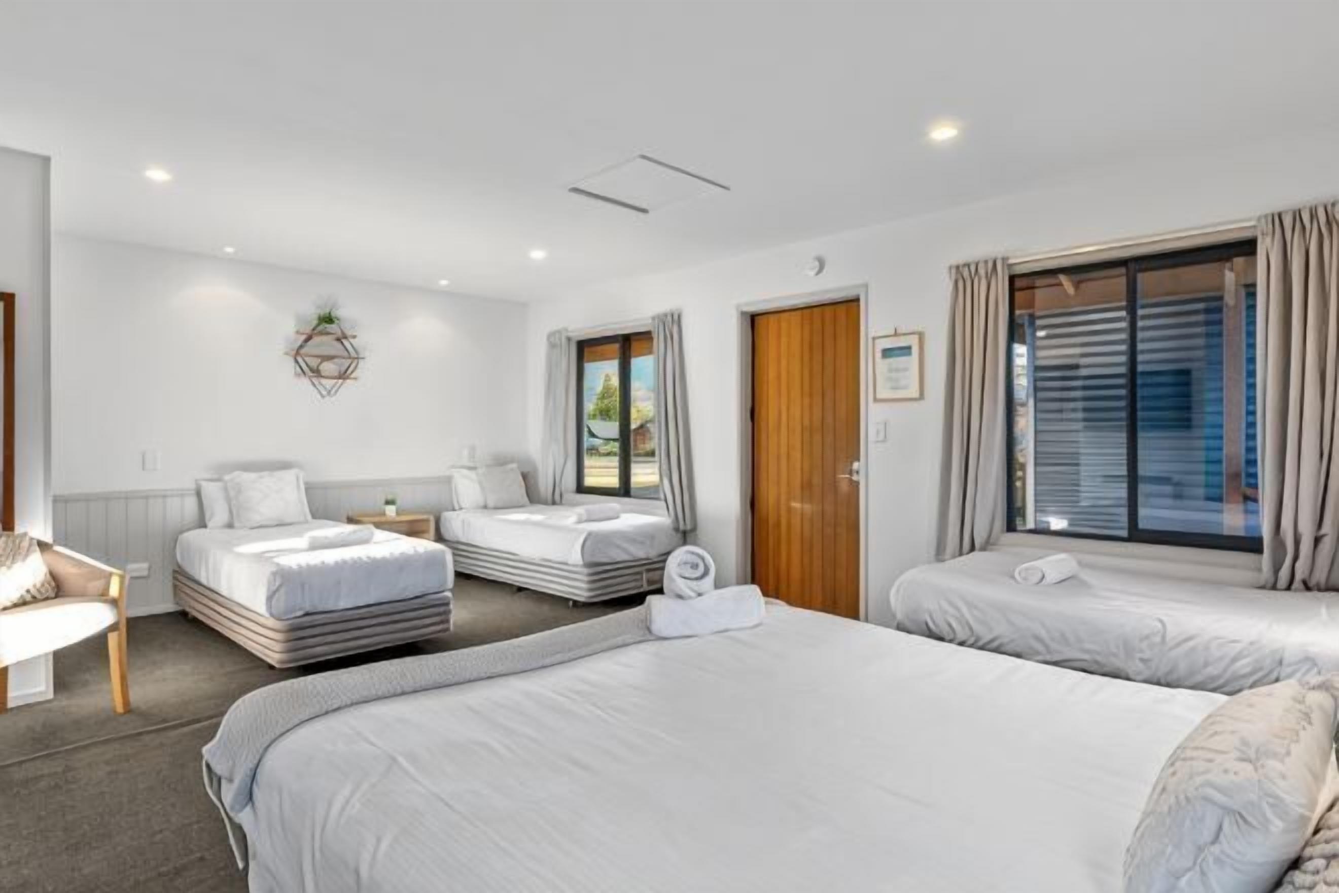 Down duvets, pillow-top beds, free WiFi, bed sheets