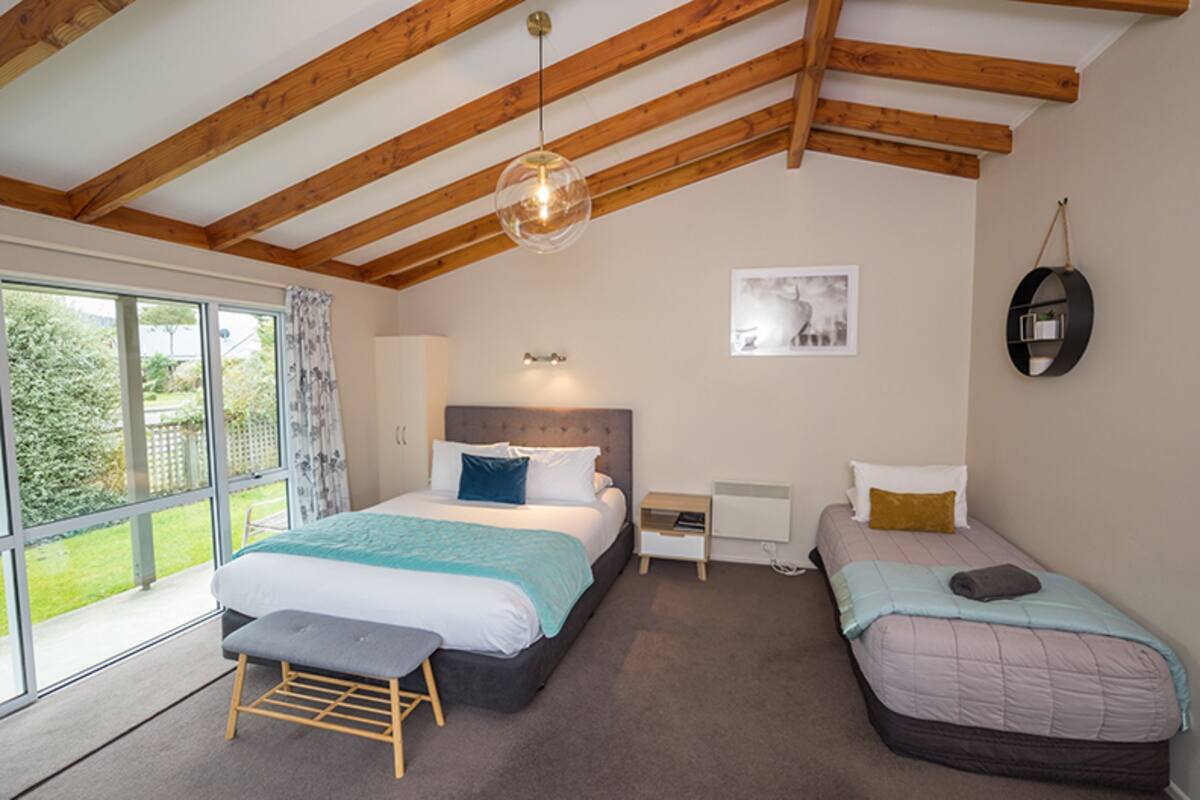 Down duvets, pillow-top beds, free WiFi, bed sheets