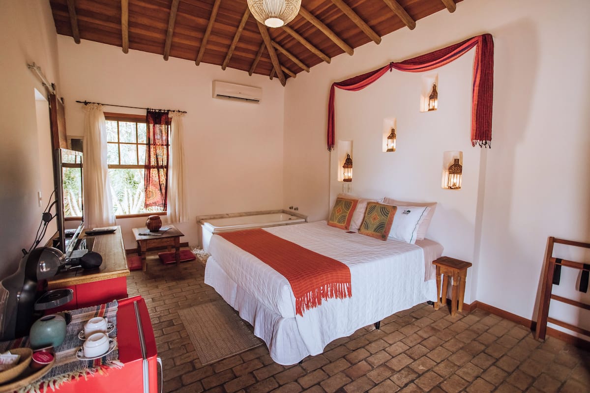 Quarto Duplo Superior | Gratis wifi, beddengoed