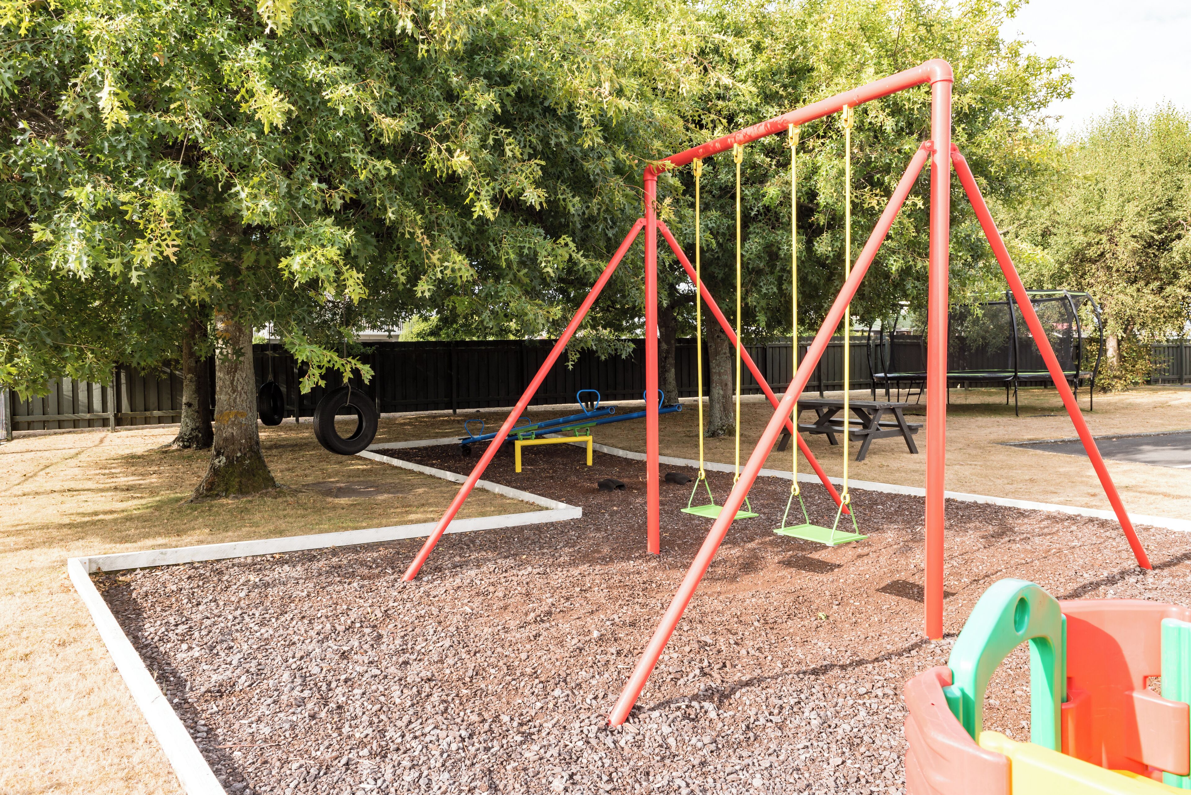 Área de juegos infantiles al aire libre