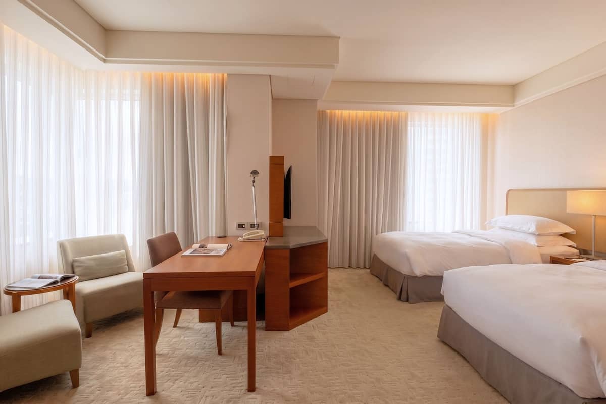 Deluxe-Zweibettzimmer, 2 Einzelbetten | Ausblick vom Zimmer