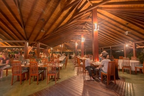 Daily buffet breakfast (USD 12 per person)