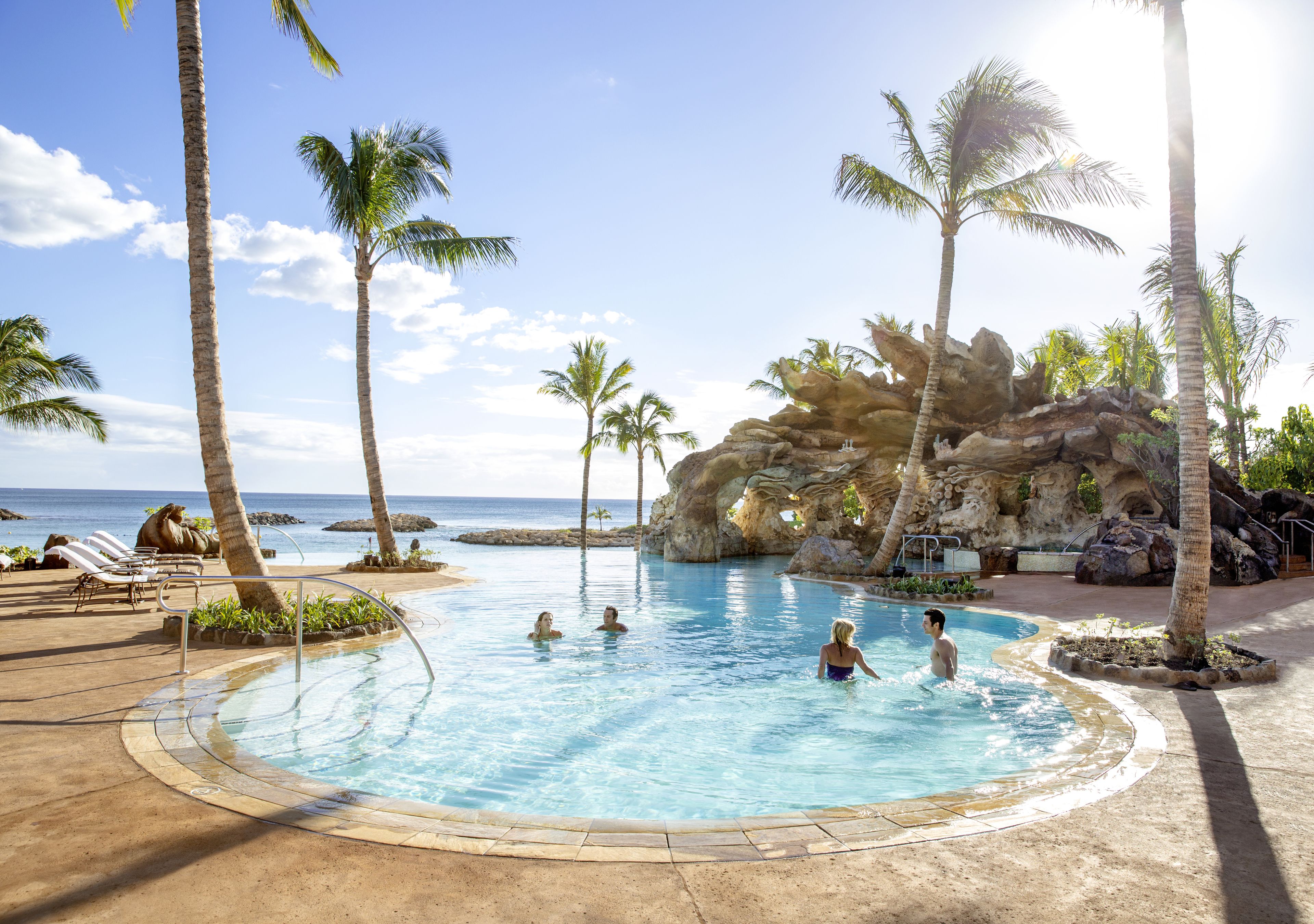 3 outdoor pools, cabanas (surcharge), pool umbrellas