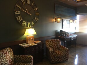 Zona de estar del vestíbulo