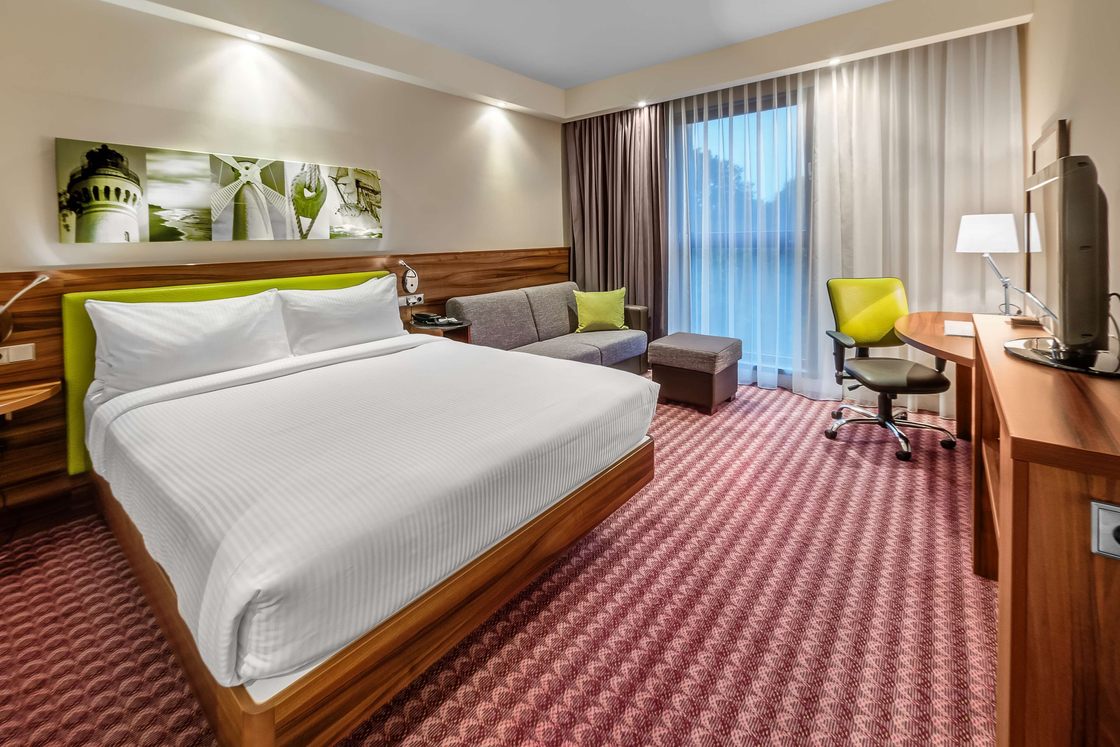 room, 1 queen bed with sofa bed | in-room safe, soundproofing, iron/ironing board, free cots/infant beds