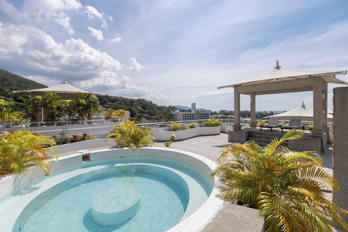 New Three Bedroom Family Suite with Jacuzzi (One-time free minibar) | View from room