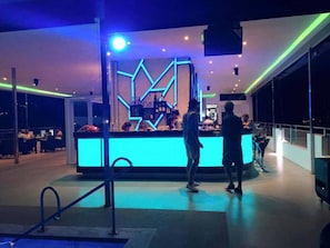 Poolside bar