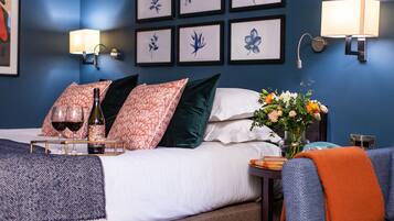 Family Double Room | Hypo-allergenic bedding, pillow-top beds, individually decorated