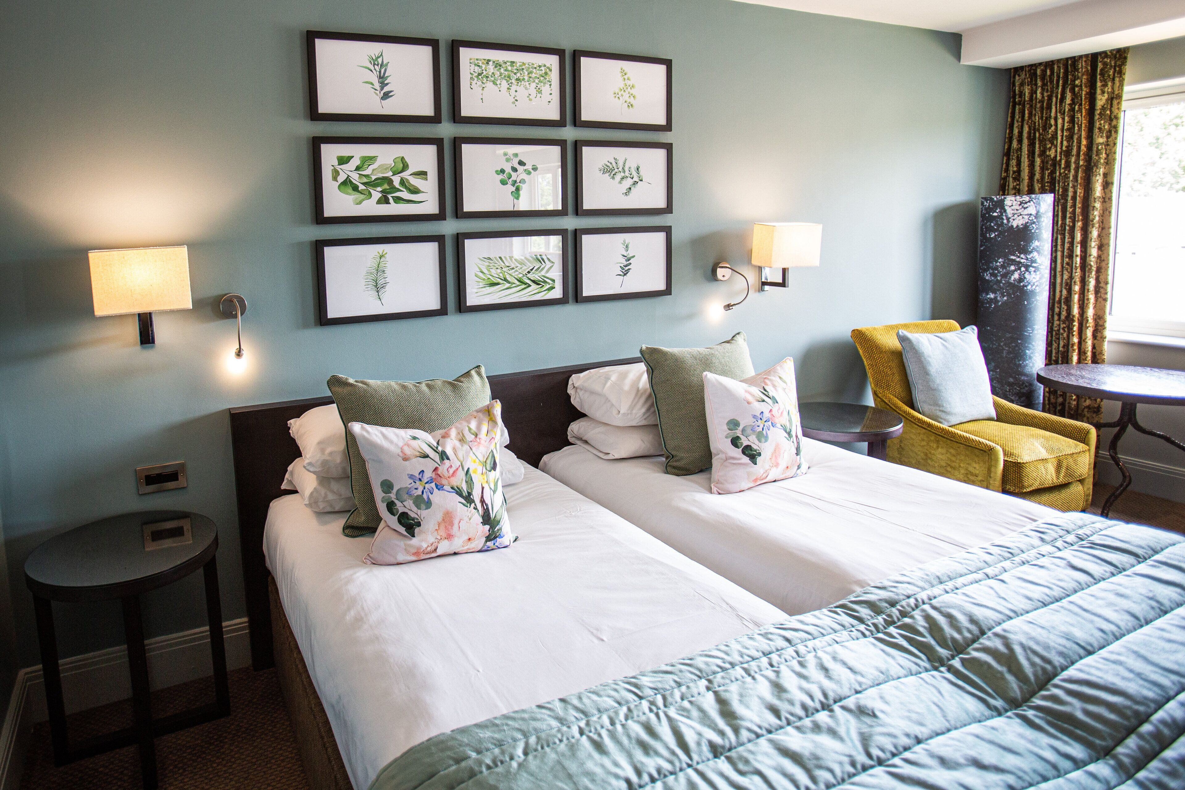 superior double or twin room | hypo-allergenic bedding, pillow-top beds, individually decorated