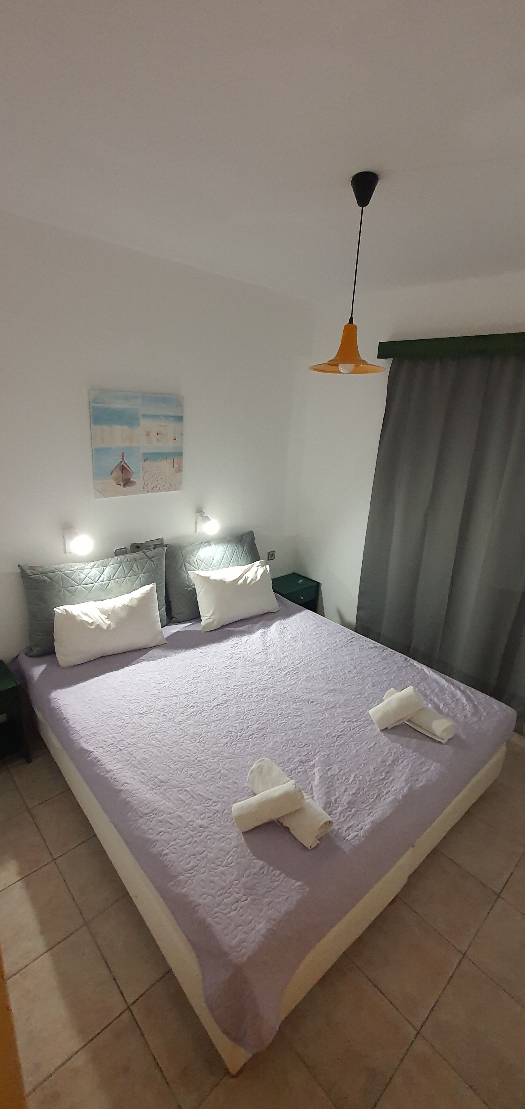 1 chambre, draps italiens Frette, literie de qualité supérieure