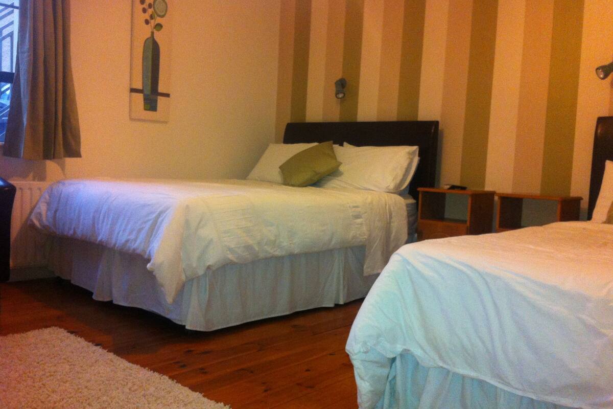 Premium bedding, Select Comfort beds, individually decorated