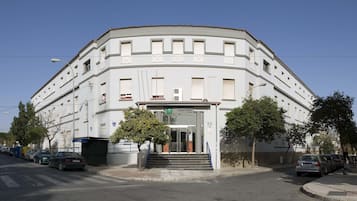 Façana frontal de l'allotjament