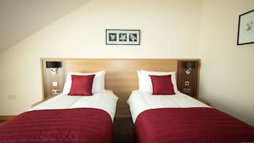 Desk, iron/ironing board, free WiFi, bed sheets