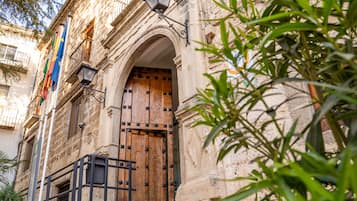 Majoituspaikan julkisivu