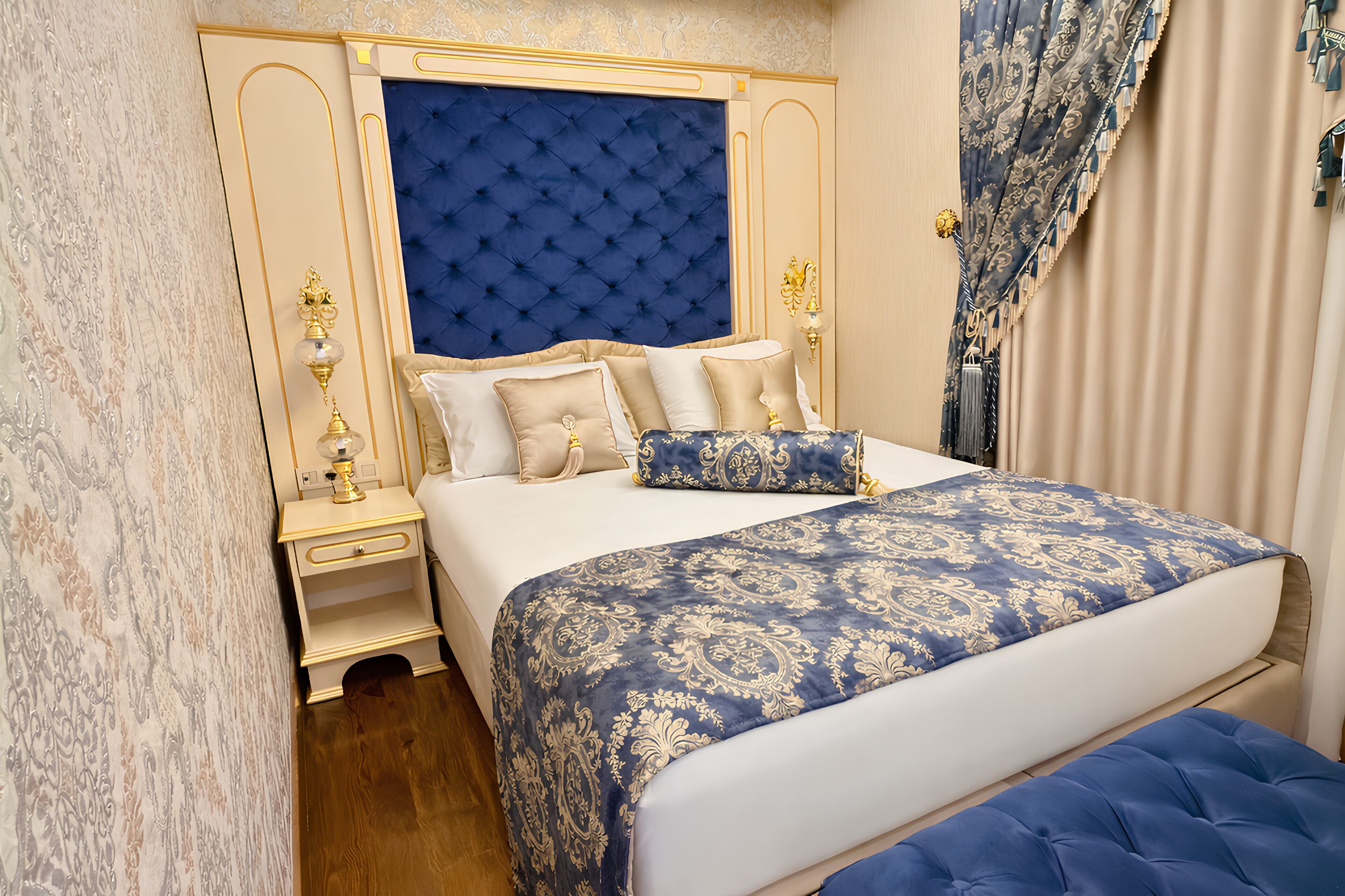 Premium bedding, minibar, in-room safe, laptop workspace