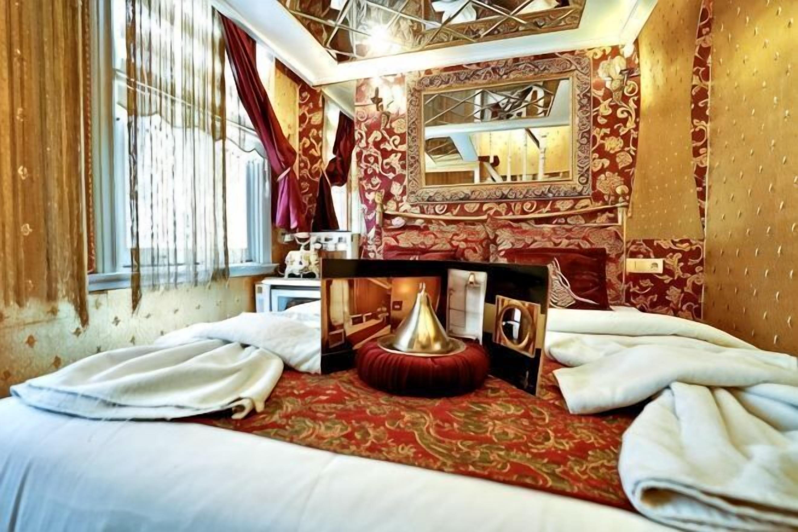 Ropa de cama de alta calidad y minibar 