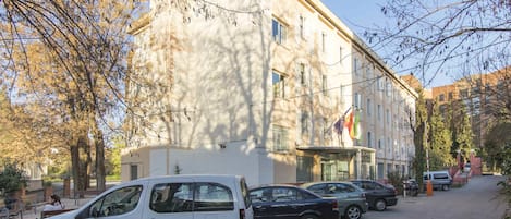 Facciata della struttura