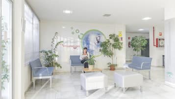Zona de estar del vestíbulo