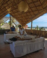 Massaggi sulla spiaggia, massaggi