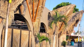 Majoituspaikan julkisivu