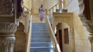 Interior entrance
