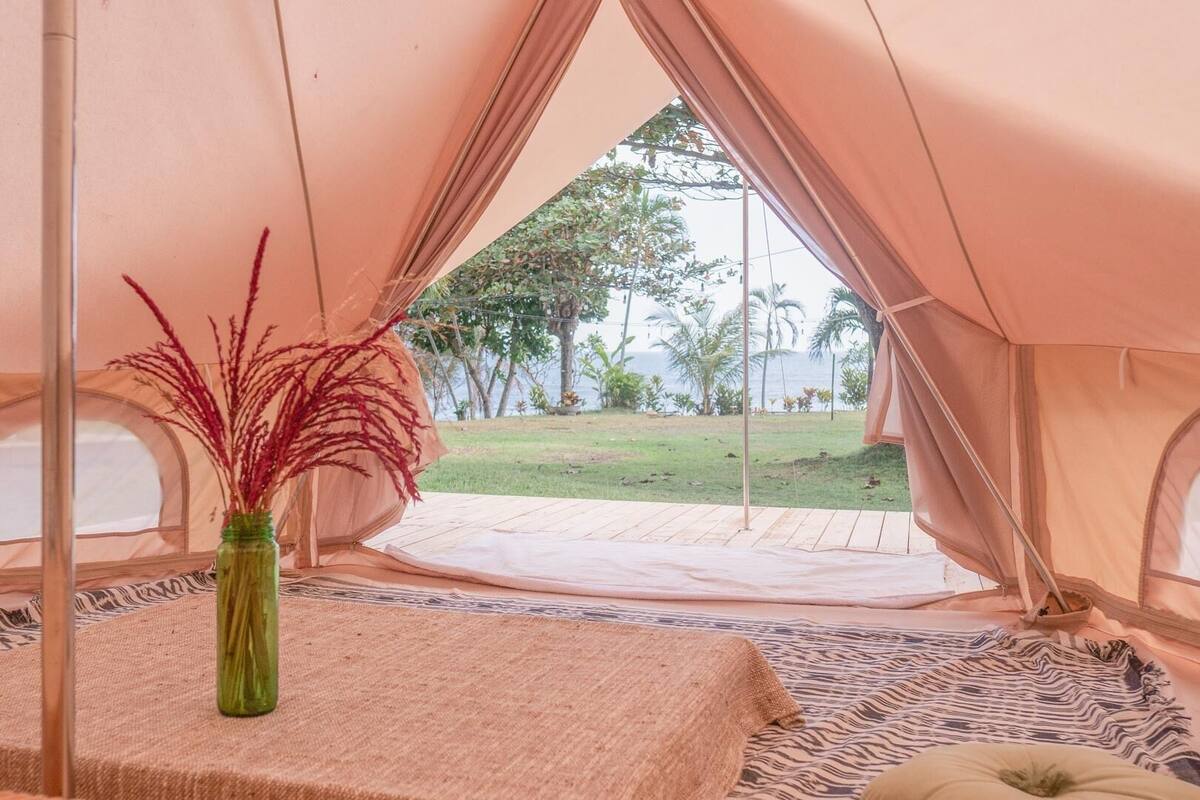 Romantic Tent, 1 Double Bed | Garden view