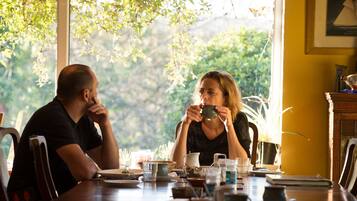 Free daily full breakfast