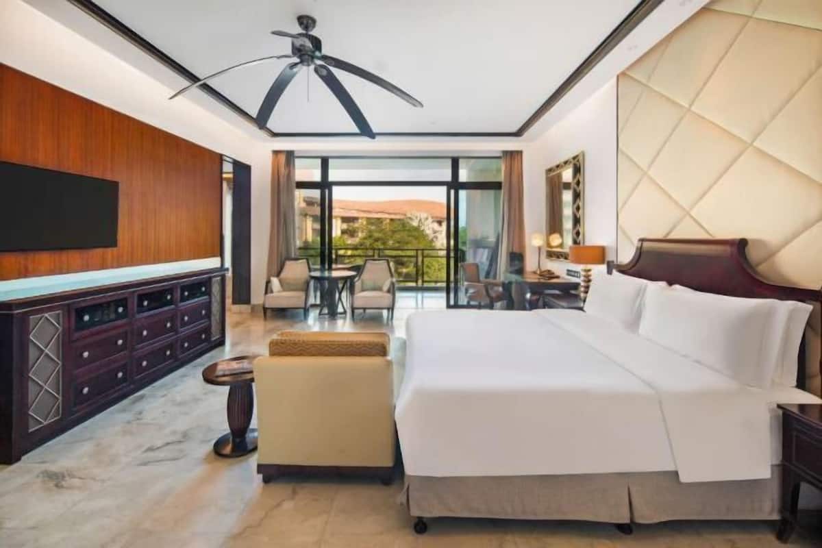 1 Schlafzimmer, hochwertige Bettwaren, Daunenbettdecken