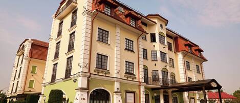 Fassade der Unterkunft