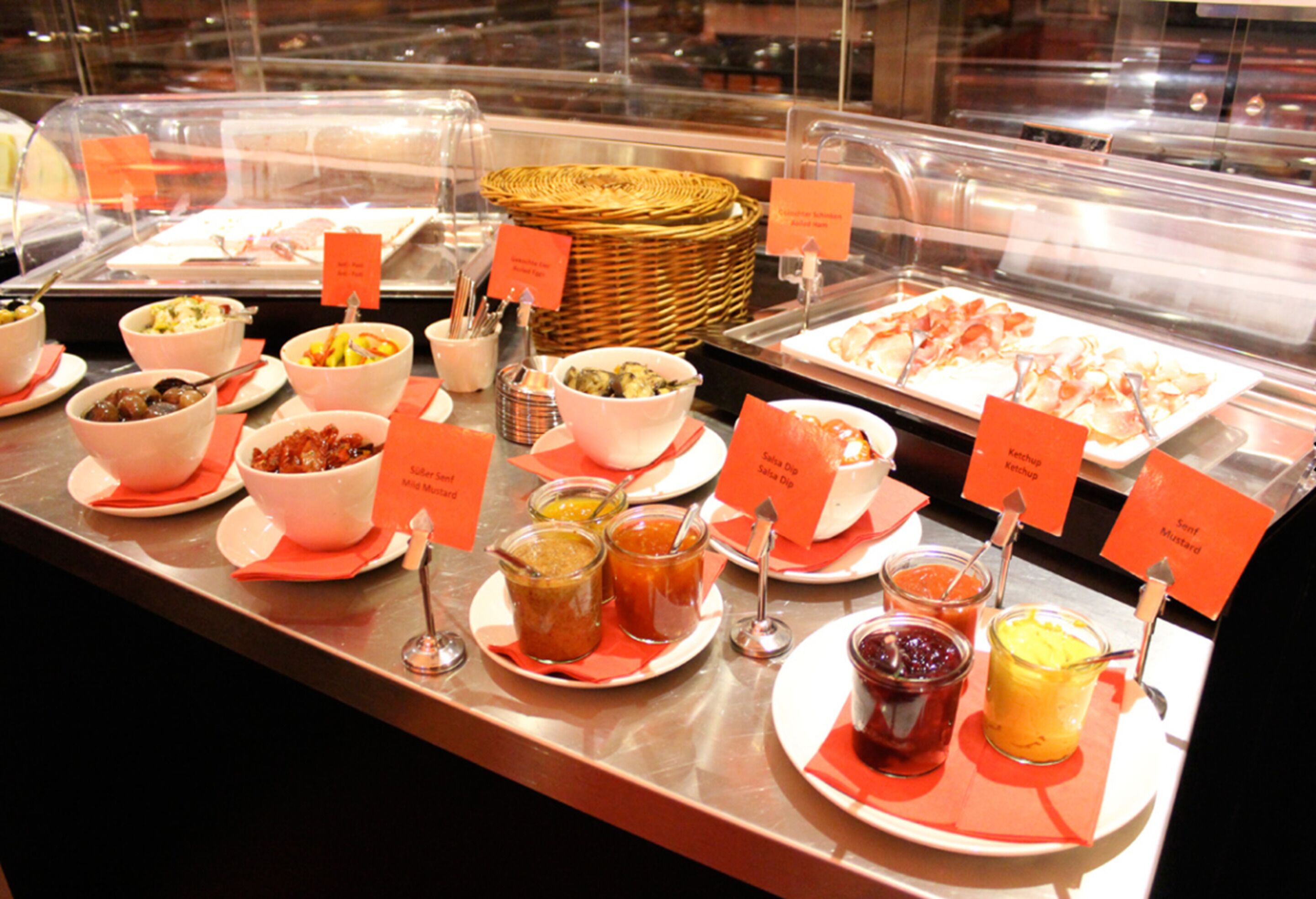 daily buffet breakfast (eur 10.50 per person)
