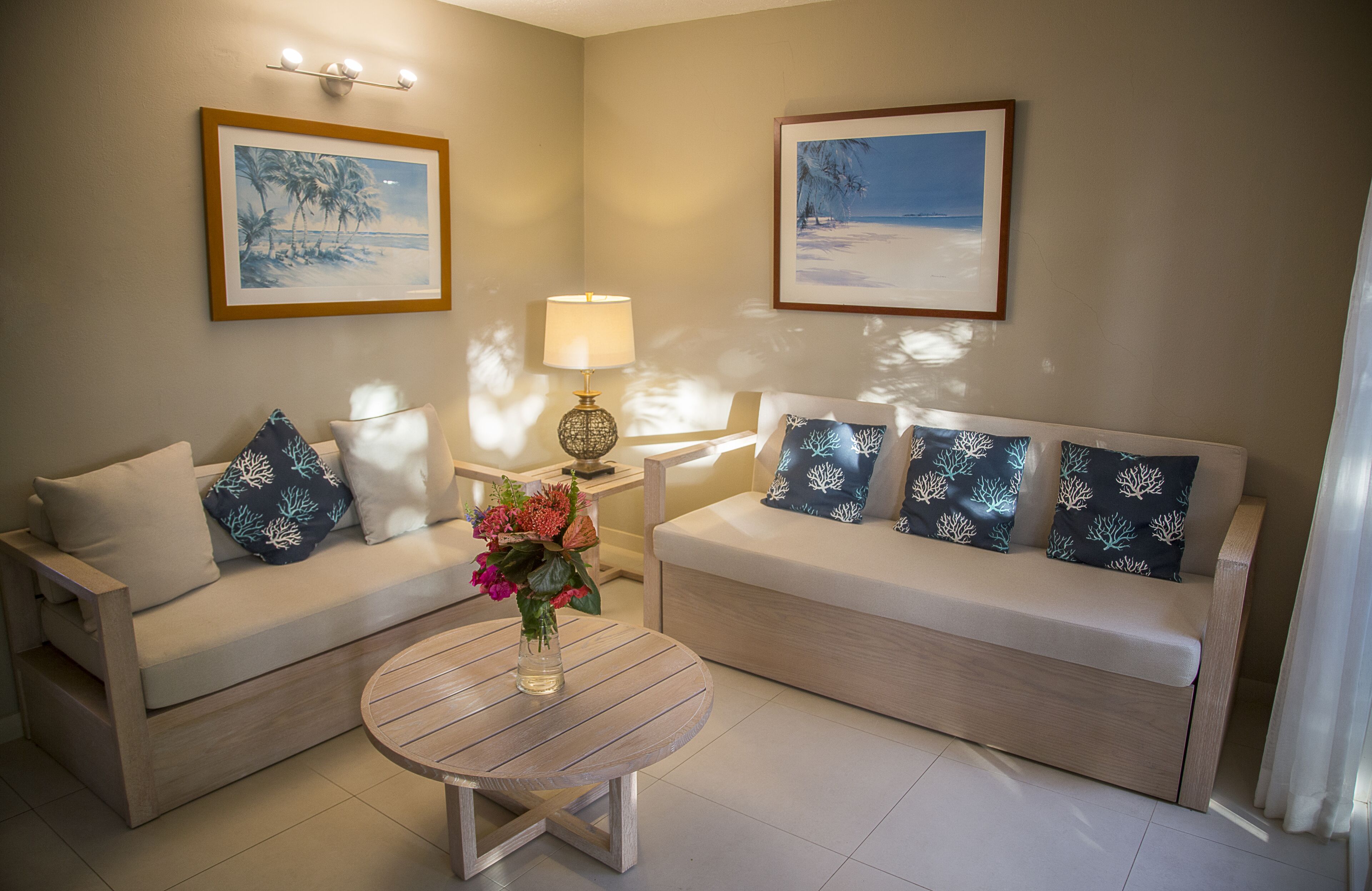 suite, 1 bedroom, garden view | living area | 40-inch flat-screen tv with cable channels, tv