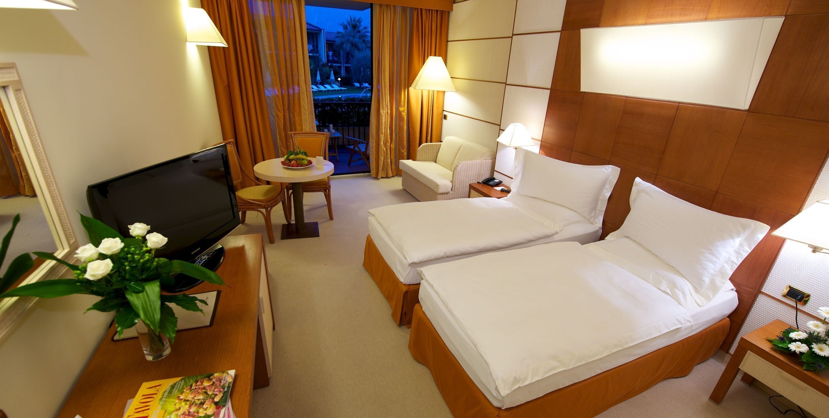 Minibar, in-room safe, desk, blackout curtains