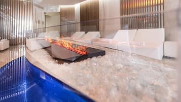 Een Turks bad/hammam, lichaamsbehandelingen, hydrotherapie