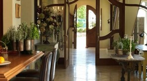 Interior entrance - The French Country House (Whakamarama)