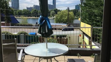 Deluxe Studio Suite, Terrace, Garden View (50€ cleaning fee on top of the rate) | View from room